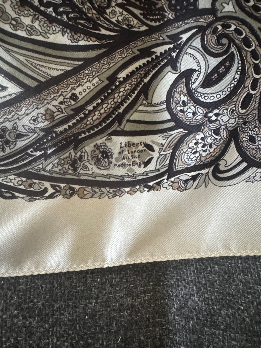 Silk scarf